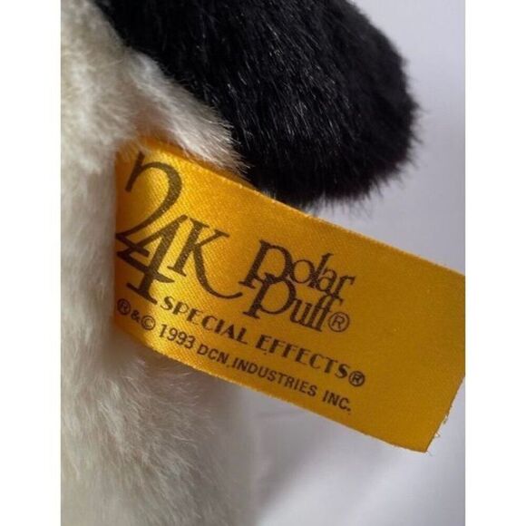 24K polar puffs vintage sheep, Desi ram stuffed, plush size 8.5 inches. - Picture 6 of 7